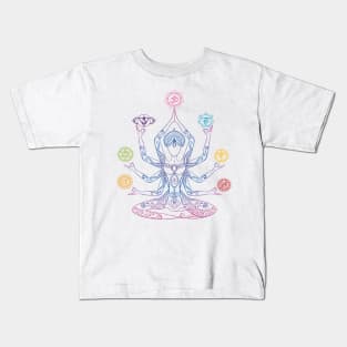 The Goddess of Yoga Kids T-Shirt